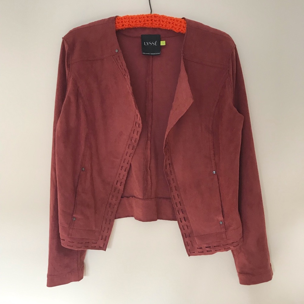 Lysse Faux Suede Fall Jacket